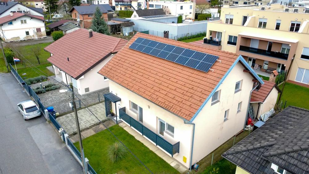 Solarna elektrana na krovu obiteljske kuće, Samobor