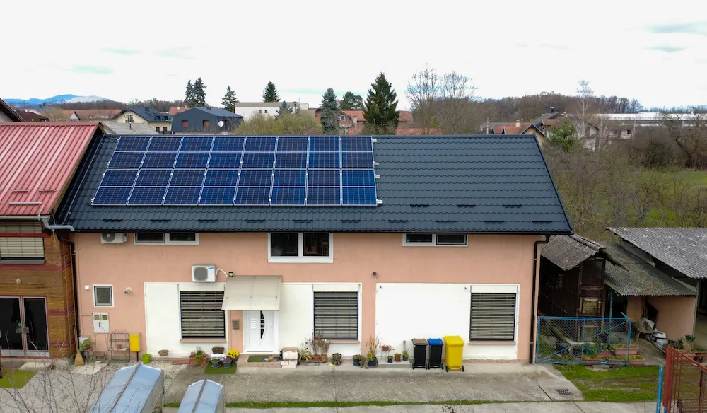 Solarna elektrana na krovu obiteljske kuće, Sesvete