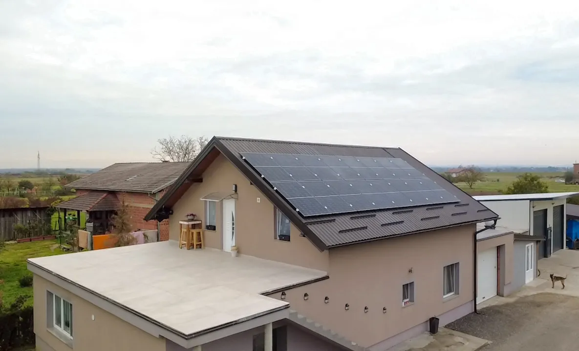 Solarna elektrana na krovu obiteljske kuće, Dubci