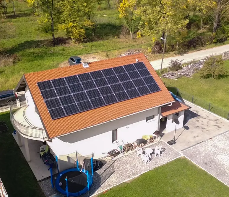 Solarna elektrana na krovu obiteljske kuće, Sesvete